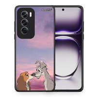 Thumbnail for Θήκη Oppo Reno12 Pro Lady And Tramp από τη Smartfits με σχέδιο στο πίσω μέρος και μαύρο περίβλημα | Oppo Reno12 Pro Lady And Tramp case with colorful back and black bezels