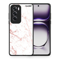 Thumbnail for Θήκη Oppo Reno12 Pro Pink Splash Marble από τη Smartfits με σχέδιο στο πίσω μέρος και μαύρο περίβλημα | Oppo Reno12 Pro Pink Splash Marble case with colorful back and black bezels