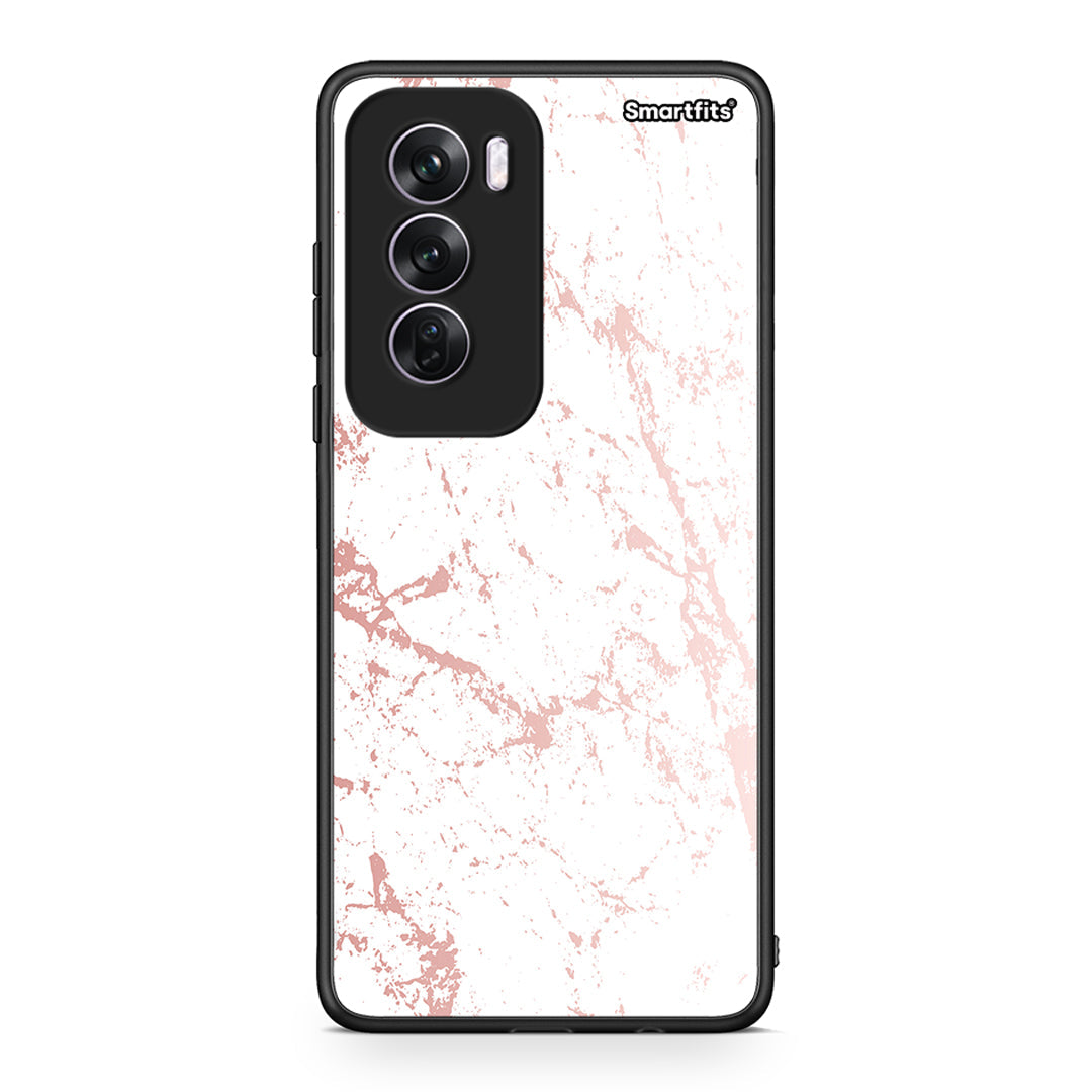 116 - Oppo Reno12 Pro Pink Splash Marble case, cover, bumper