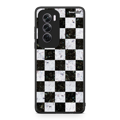 4 - Oppo Reno12 Pro Square Geometric Marble case, cover, bumper