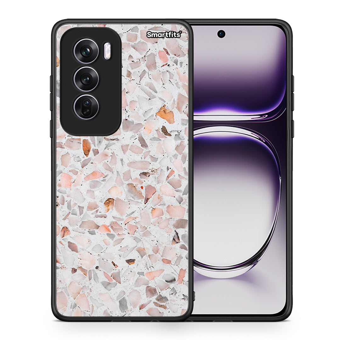 Θήκη Oppo Reno12 Pro Marble Terrazzo από τη Smartfits με σχέδιο στο πίσω μέρος και μαύρο περίβλημα | Oppo Reno12 Pro Marble Terrazzo case with colorful back and black bezels