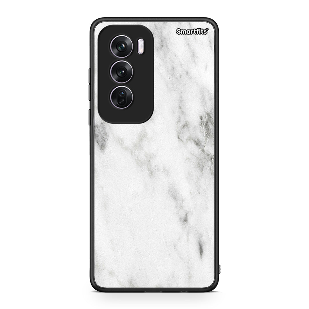 2 - Oppo Reno12 Pro White marble case, cover, bumper