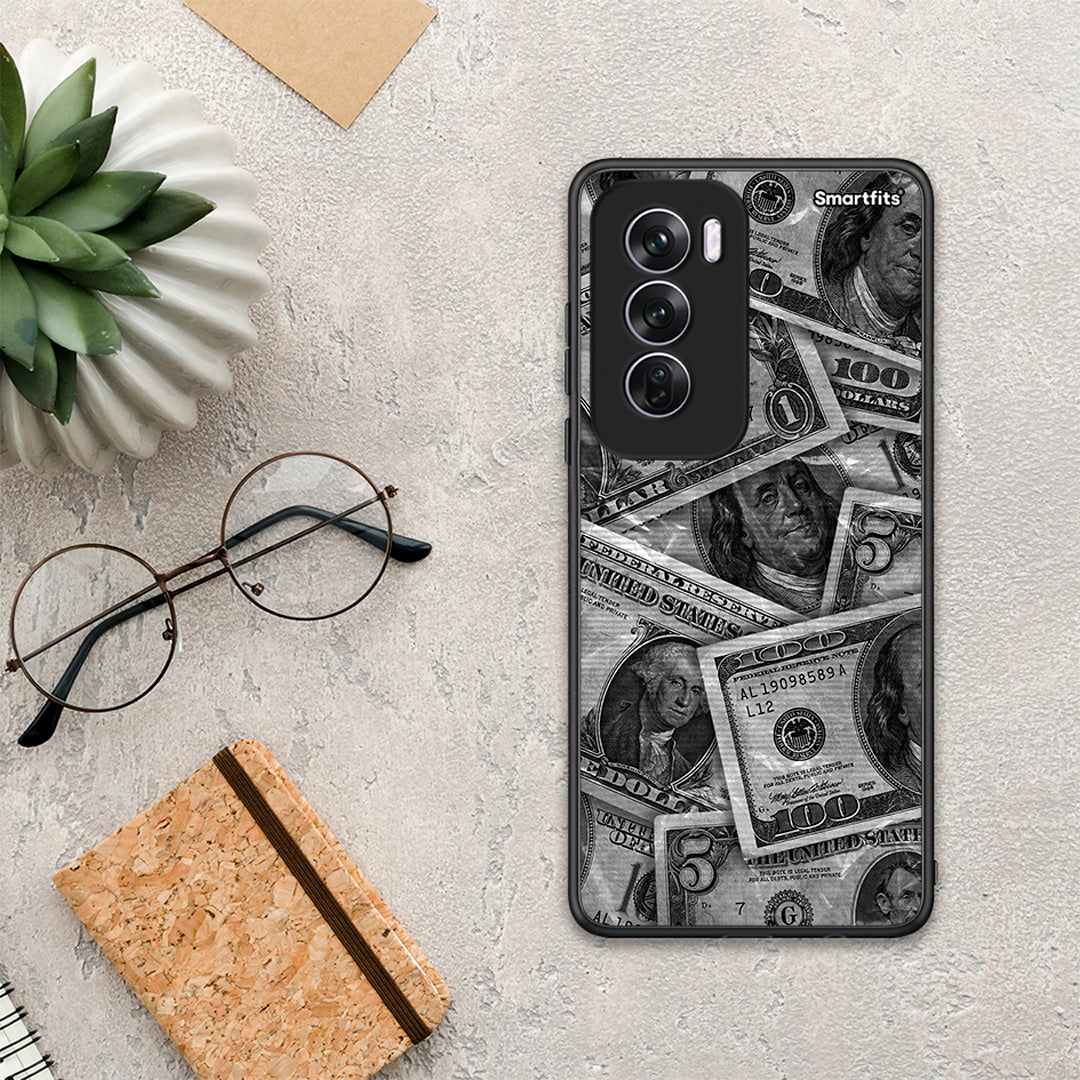 Money Dollars - Oppo Reno12 Pro θήκη