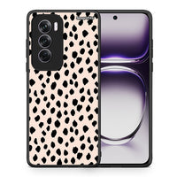 Thumbnail for Θήκη Oppo Reno12 Pro New Polka Dots από τη Smartfits με σχέδιο στο πίσω μέρος και μαύρο περίβλημα | Oppo Reno12 Pro New Polka Dots case with colorful back and black bezels