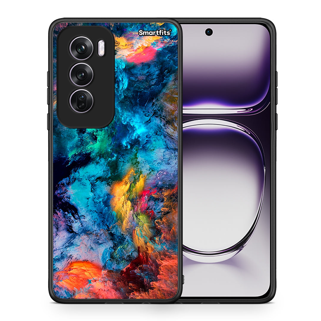 Θήκη Oppo Reno12 Pro Crayola Paint από τη Smartfits με σχέδιο στο πίσω μέρος και μαύρο περίβλημα | Oppo Reno12 Pro Crayola Paint case with colorful back and black bezels