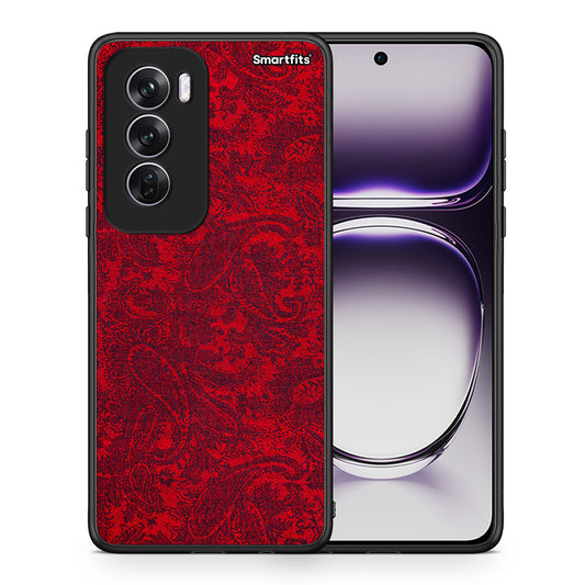 Θήκη Oppo Reno12 Pro Paisley Cashmere από τη Smartfits με σχέδιο στο πίσω μέρος και μαύρο περίβλημα | Oppo Reno12 Pro Paisley Cashmere case with colorful back and black bezels