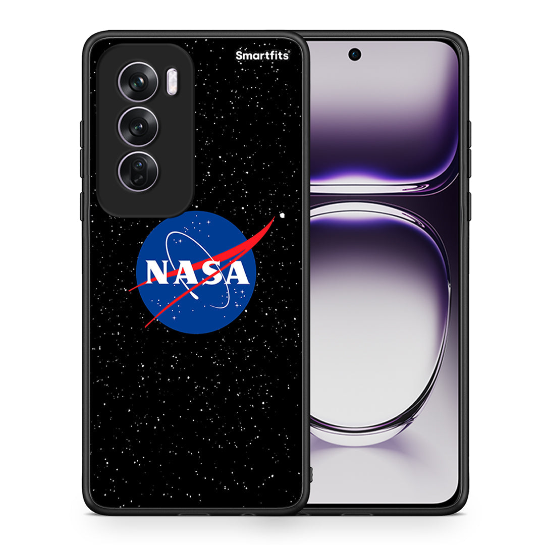 Θήκη Oppo Reno12 Pro NASA PopArt από τη Smartfits με σχέδιο στο πίσω μέρος και μαύρο περίβλημα | Oppo Reno12 Pro NASA PopArt case with colorful back and black bezels