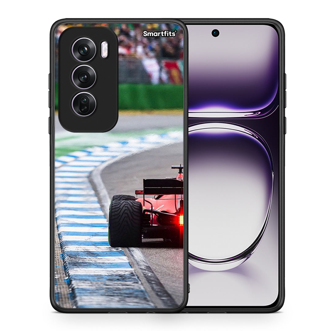 Θήκη Oppo Reno12 Pro Racing Vibes από τη Smartfits με σχέδιο στο πίσω μέρος και μαύρο περίβλημα | Oppo Reno12 Pro Racing Vibes case with colorful back and black bezels