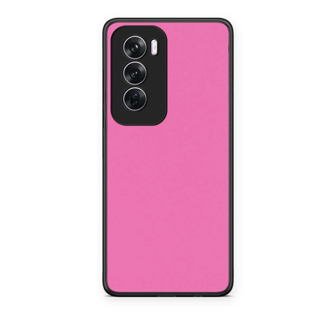 Θήκη Oppo Reno12 Pro Rose Pink από τη Smartfits με σχέδιο στο πίσω μέρος και μαύρο περίβλημα | Oppo Reno12 Pro Rose Pink case with colorful back and black bezels