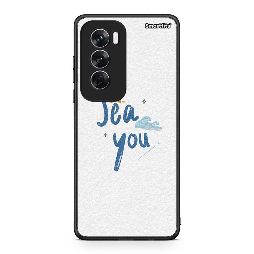 Oppo Reno12 Pro Sea You Θήκη από τη Smartfits με σχέδιο στο πίσω μέρος και μαύρο περίβλημα | Smartphone case with colorful back and black bezels by Smartfits