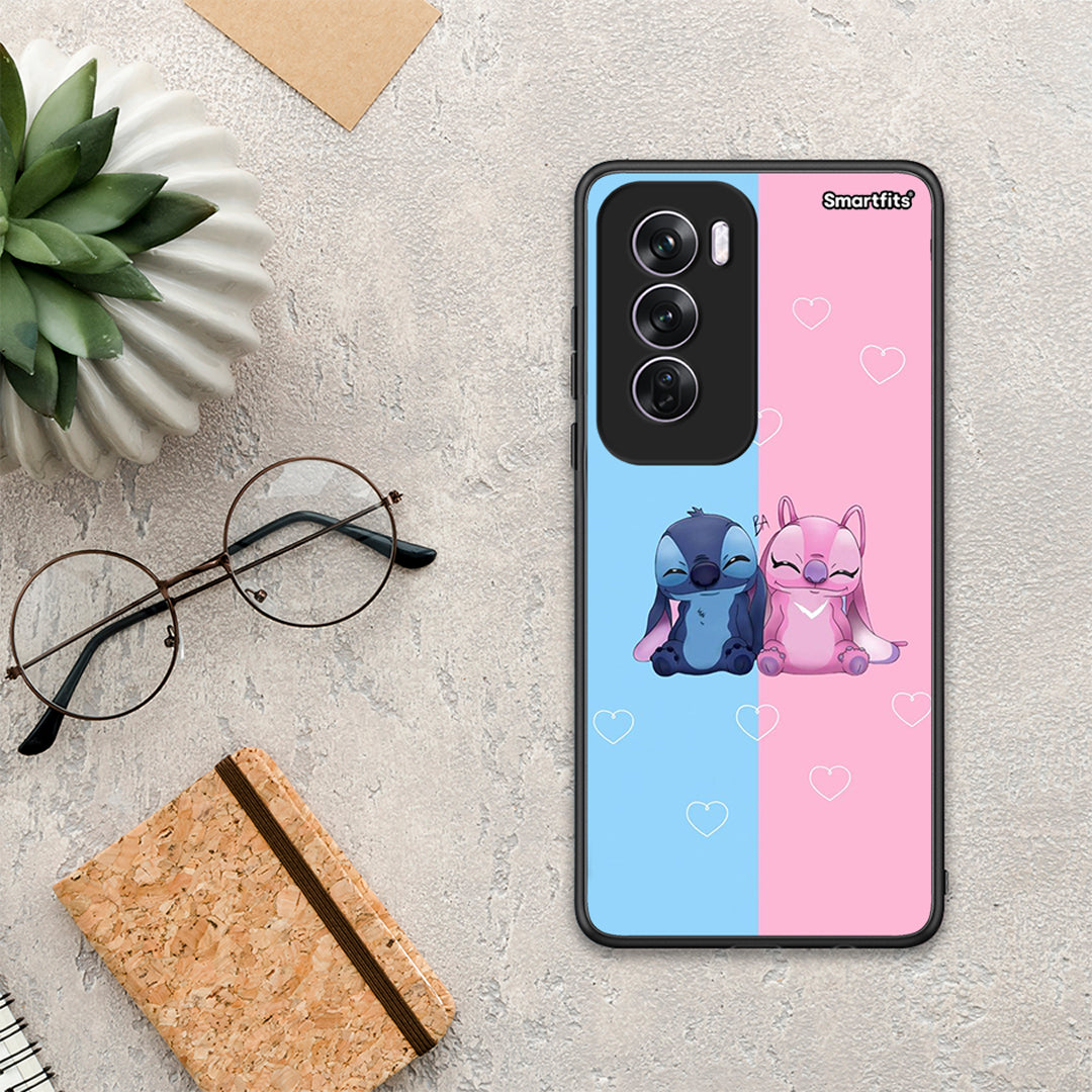 Stitch And Angel - Oppo Reno12 Pro θήκη