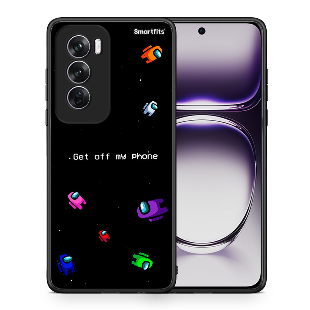 Θήκη Oppo Reno12 Pro AFK Text από τη Smartfits με σχέδιο στο πίσω μέρος και μαύρο περίβλημα | Oppo Reno12 Pro AFK Text case with colorful back and black bezels