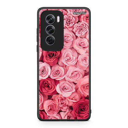 4 - Oppo Reno12 Pro RoseGarden Valentine case, cover, bumper