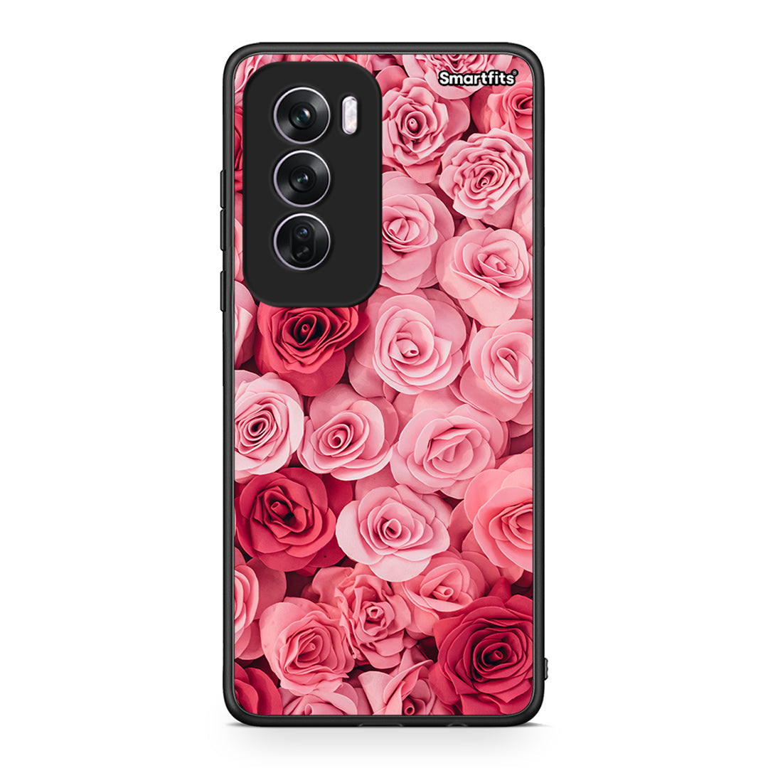 4 - Oppo Reno12 Pro RoseGarden Valentine case, cover, bumper