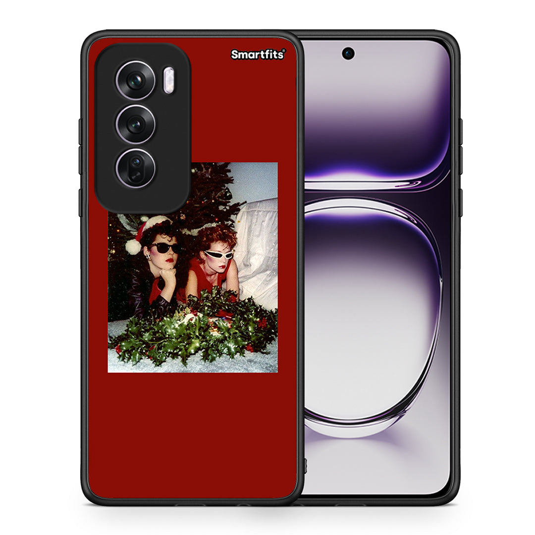 Θήκη Oppo Reno12 Pro Waiting For Xmas από τη Smartfits με σχέδιο στο πίσω μέρος και μαύρο περίβλημα | Oppo Reno12 Pro Waiting For Xmas case with colorful back and black bezels