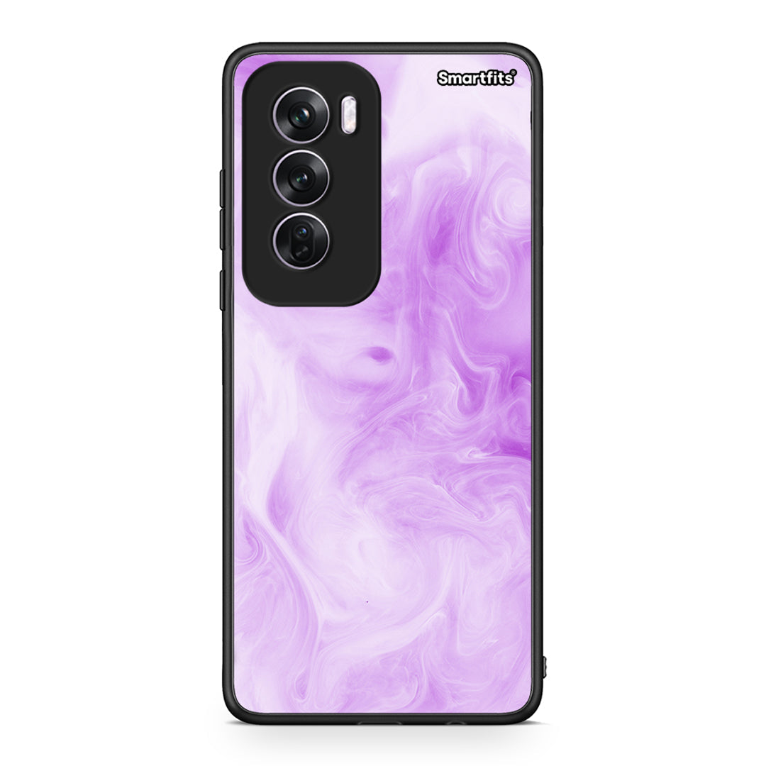 99 - Oppo Reno12 Pro Watercolor Lavender case, cover, bumper