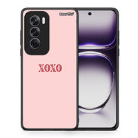 Thumbnail for Θήκη Oppo Reno12 Pro XOXO Love από τη Smartfits με σχέδιο στο πίσω μέρος και μαύρο περίβλημα | Oppo Reno12 Pro XOXO Love case with colorful back and black bezels