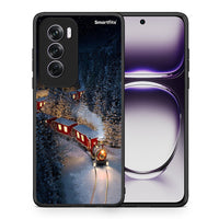 Thumbnail for Θήκη Oppo Reno12 Pro Xmas Train από τη Smartfits με σχέδιο στο πίσω μέρος και μαύρο περίβλημα | Oppo Reno12 Pro Xmas Train case with colorful back and black bezels