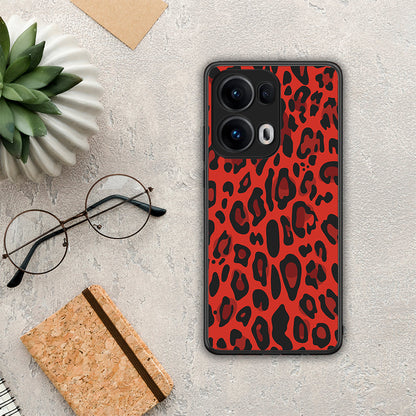 Animal Red Leopard - Oppo Reno13 Pro θήκη