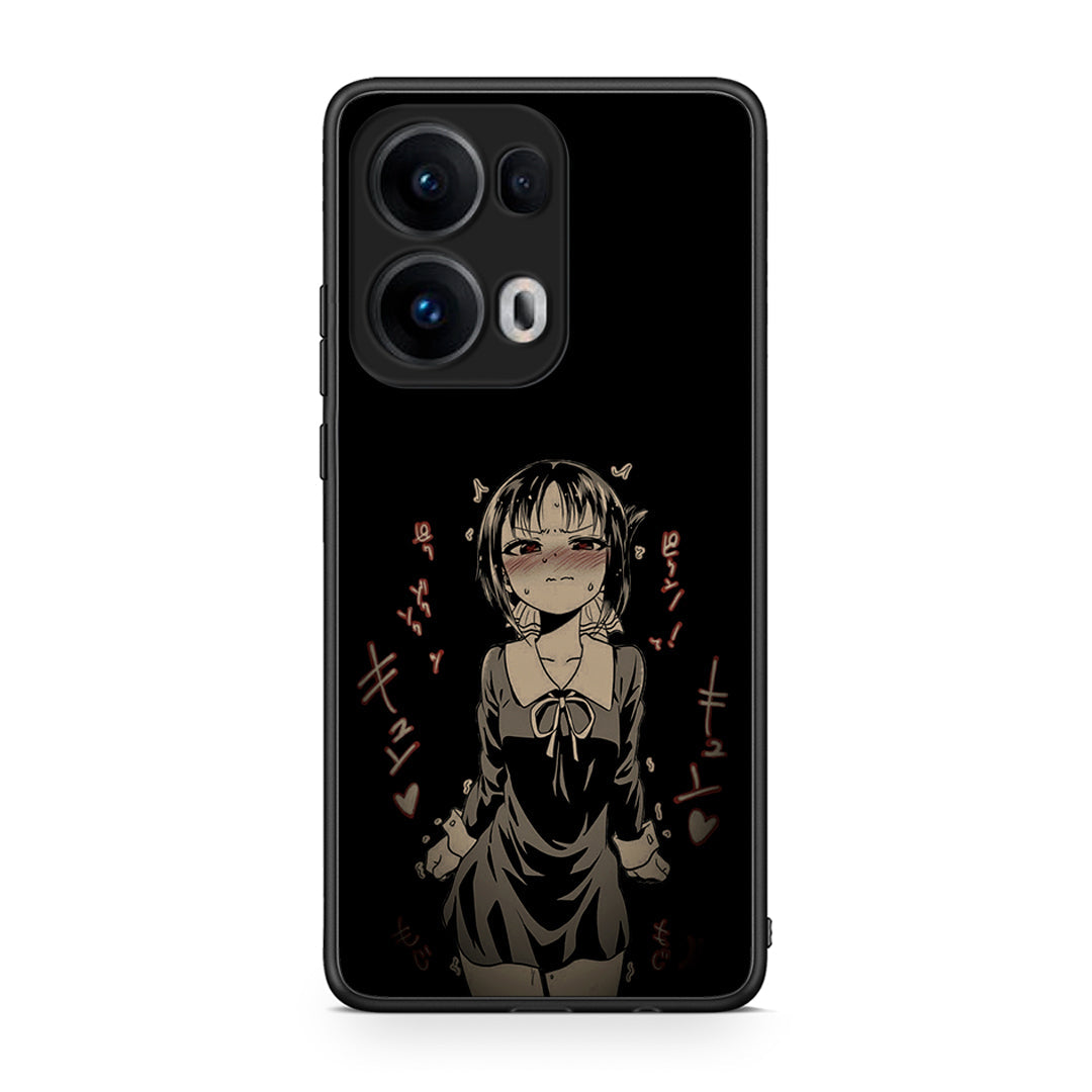 Oppo Reno13 Pro Anime Girl θήκη από τη Smartfits με σχέδιο στο πίσω μέρος και μαύρο περίβλημα | Smartphone case with colorful back and black bezels by Smartfits