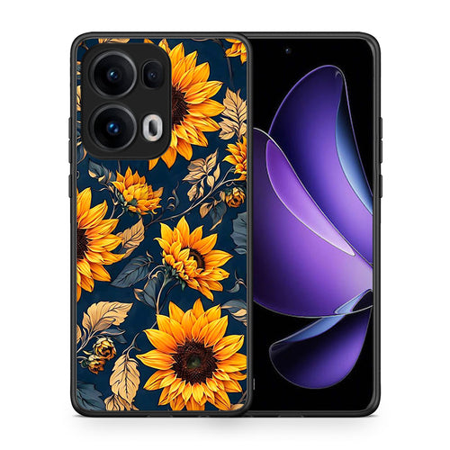 Autumn Sunflowers - Oppo Reno13 Pro θήκη