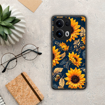 Autumn Sunflowers - Oppo Reno13 Pro θήκη