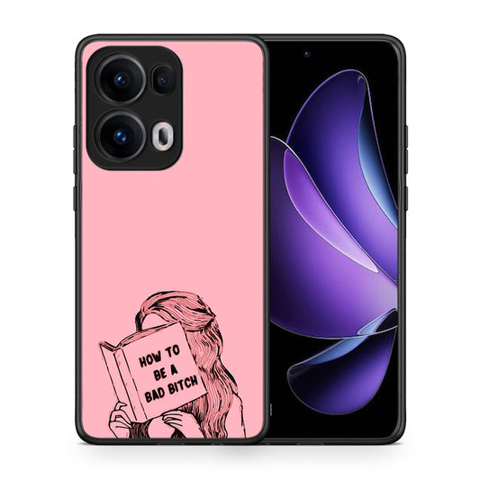 Θήκη Oppo Reno13 Pro Bad Bitch από τη Smartfits με σχέδιο στο πίσω μέρος και μαύρο περίβλημα | Oppo Reno13 Pro Bad Bitch case with colorful back and black bezels