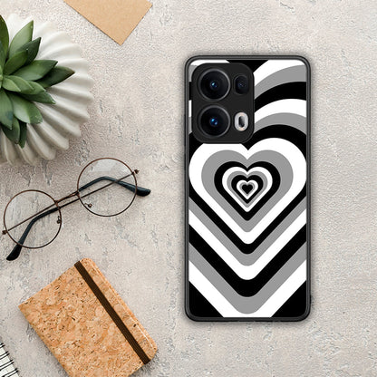 Black Hearts - Oppo Reno13 Pro θήκη