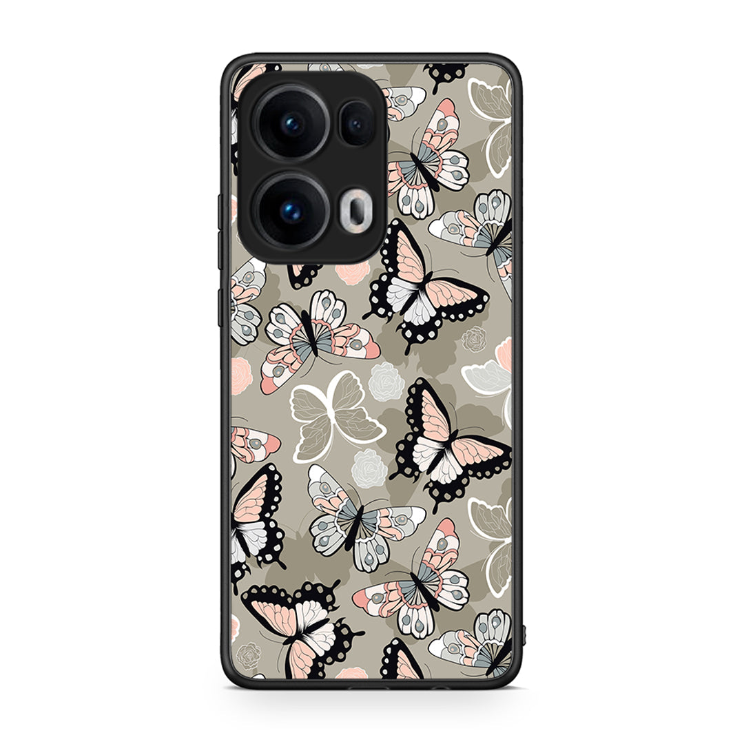 135 - Oppo Reno13 Pro Butterflies Boho case, cover, bumper