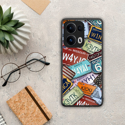 Car Plates - Oppo Reno13 Pro θήκη