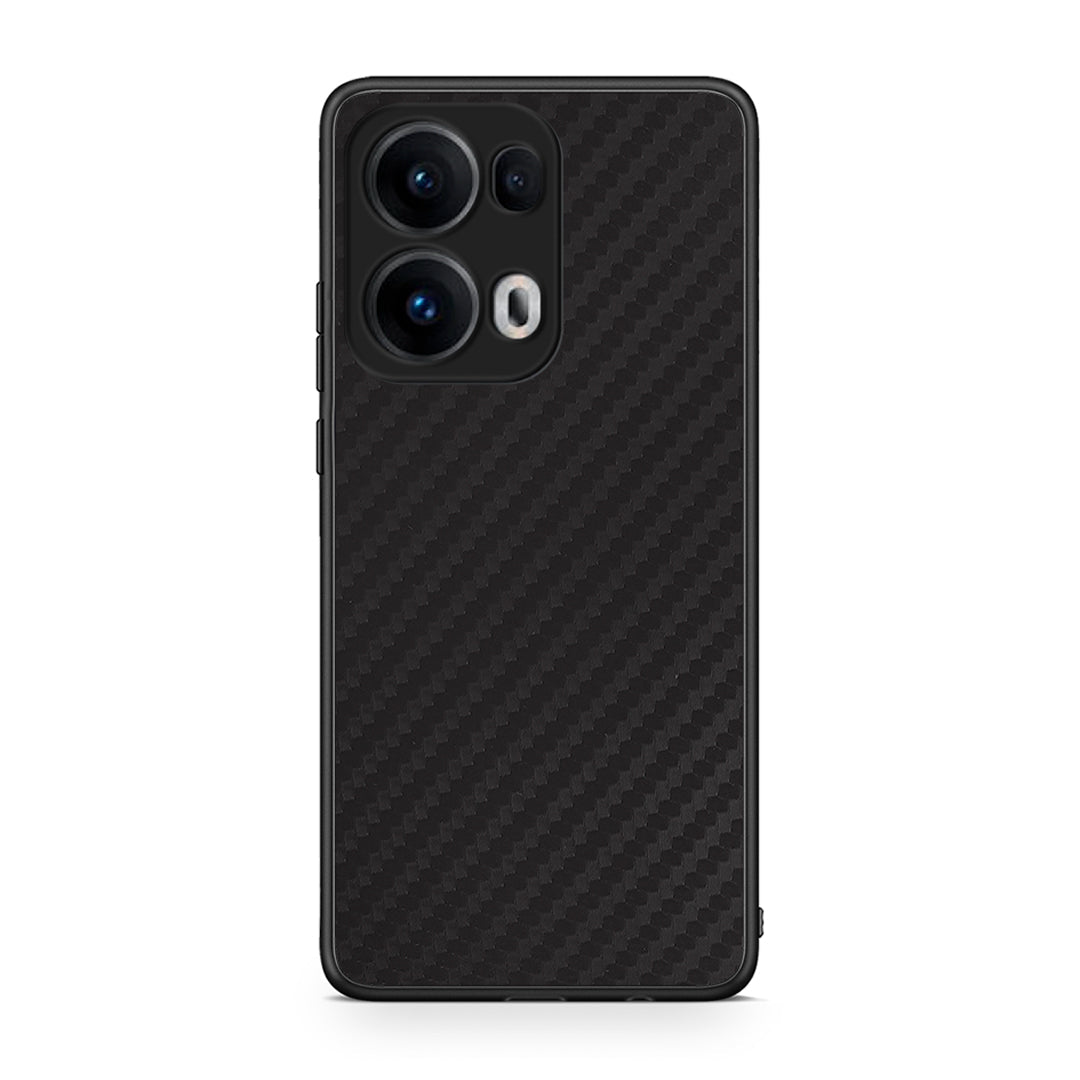 Oppo Reno13 Pro Carbon Black θήκη από τη Smartfits με σχέδιο στο πίσω μέρος και μαύρο περίβλημα | Smartphone case with colorful back and black bezels by Smartfits