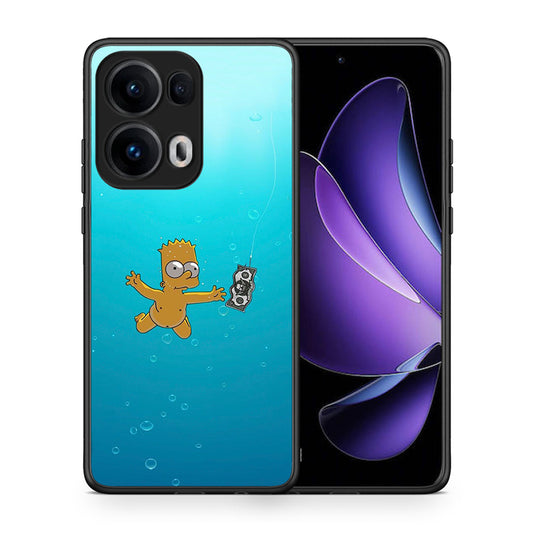Θήκη Oppo Reno13 Pro Chasing Money από τη Smartfits με σχέδιο στο πίσω μέρος και μαύρο περίβλημα | Oppo Reno13 Pro Chasing Money case with colorful back and black bezels
