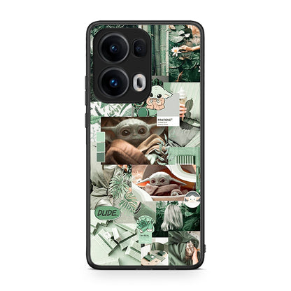 Oppo Reno13 Pro Collage Dude Θήκη Αγίου Βαλεντίνου από τη Smartfits με σχέδιο στο πίσω μέρος και μαύρο περίβλημα | Smartphone case with colorful back and black bezels by Smartfits