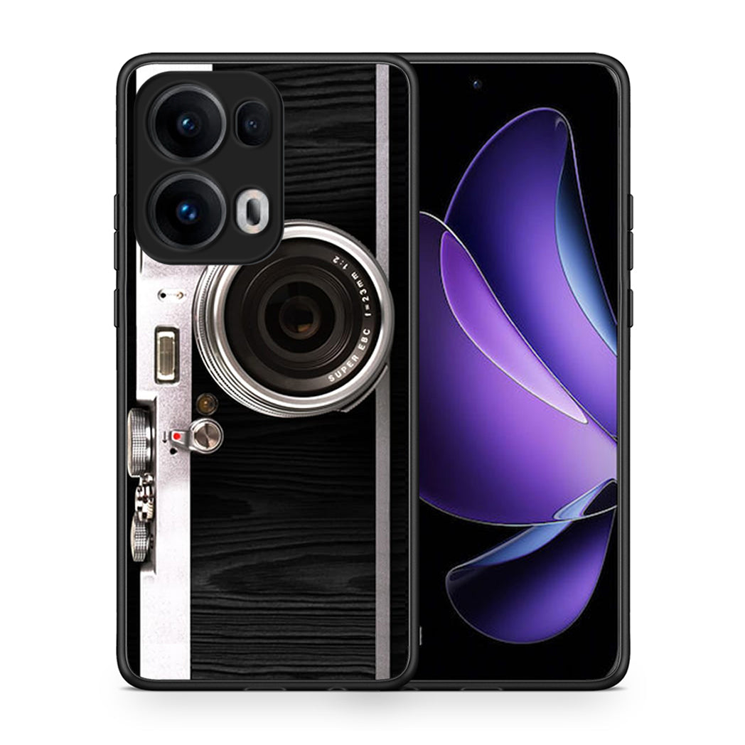 Θήκη Oppo Reno13 Pro Emily In Paris από τη Smartfits με σχέδιο στο πίσω μέρος και μαύρο περίβλημα | Oppo Reno13 Pro Emily In Paris case with colorful back and black bezels