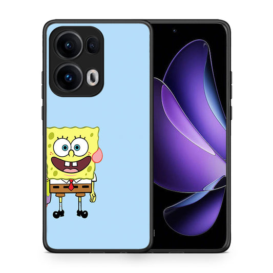 Θήκη Oppo Reno13 Pro Friends Bob από τη Smartfits με σχέδιο στο πίσω μέρος και μαύρο περίβλημα | Oppo Reno13 Pro Friends Bob case with colorful back and black bezels