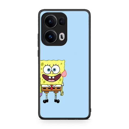 Oppo Reno13 Pro Friends Bob θήκη από τη Smartfits με σχέδιο στο πίσω μέρος και μαύρο περίβλημα | Smartphone case with colorful back and black bezels by Smartfits