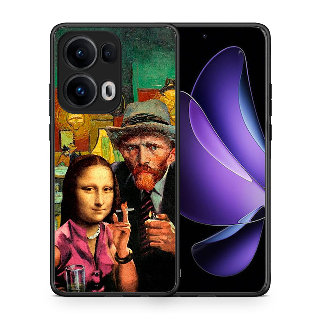 Θήκη Oppo Reno13 Pro Funny Art από τη Smartfits με σχέδιο στο πίσω μέρος και μαύρο περίβλημα | Oppo Reno13 Pro Funny Art case with colorful back and black bezels