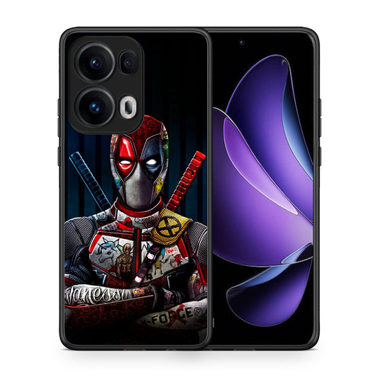 Θήκη Oppo Reno13 Pro Funny Guy από τη Smartfits με σχέδιο στο πίσω μέρος και μαύρο περίβλημα | Oppo Reno13 Pro Funny Guy case with colorful back and black bezels