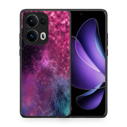 Θήκη Oppo Reno13 Pro Aurora Galaxy από τη Smartfits με σχέδιο στο πίσω μέρος και μαύρο περίβλημα | Oppo Reno13 Pro Aurora Galaxy case with colorful back and black bezels
