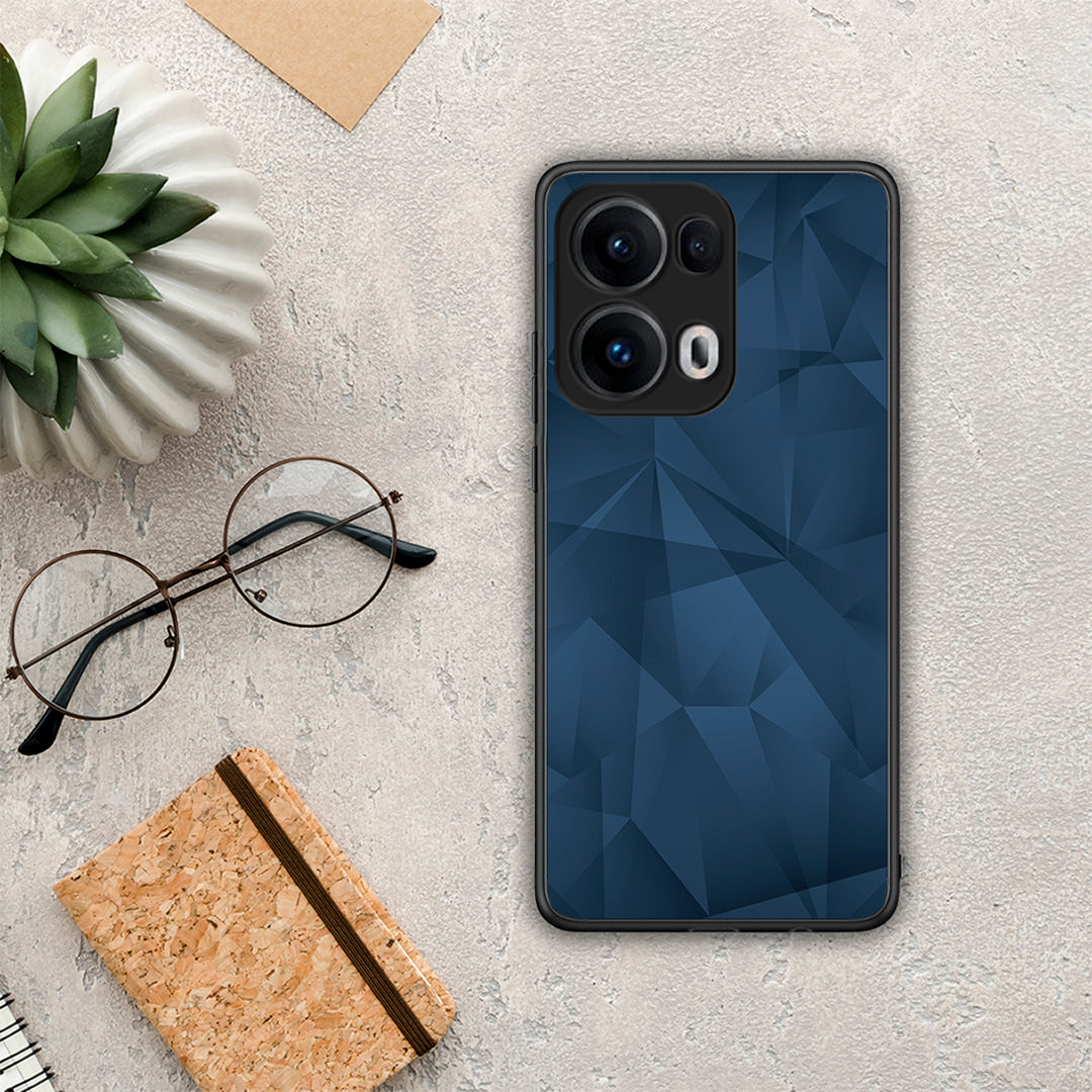 Geometric Blue Abstract - Oppo Reno13 Pro θήκη