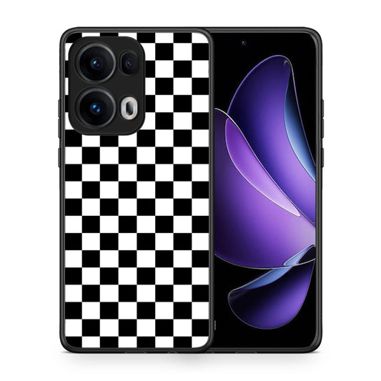 Θήκη Oppo Reno13 Pro Squares Geometric από τη Smartfits με σχέδιο στο πίσω μέρος και μαύρο περίβλημα | Oppo Reno13 Pro Squares Geometric case with colorful back and black bezels