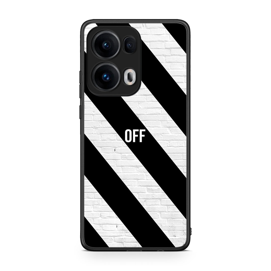 Oppo Reno13 Pro Get Off θήκη από τη Smartfits με σχέδιο στο πίσω μέρος και μαύρο περίβλημα | Smartphone case with colorful back and black bezels by Smartfits