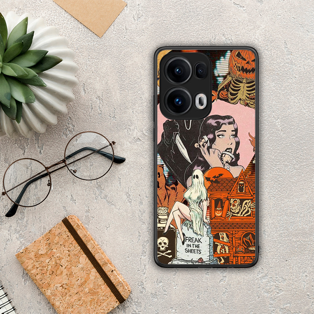 Halloween Collage - Oppo Reno13 Pro θήκη
