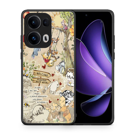 Θήκη Oppo Reno13 Pro Happy Friends από τη Smartfits με σχέδιο στο πίσω μέρος και μαύρο περίβλημα | Oppo Reno13 Pro Happy Friends case with colorful back and black bezels