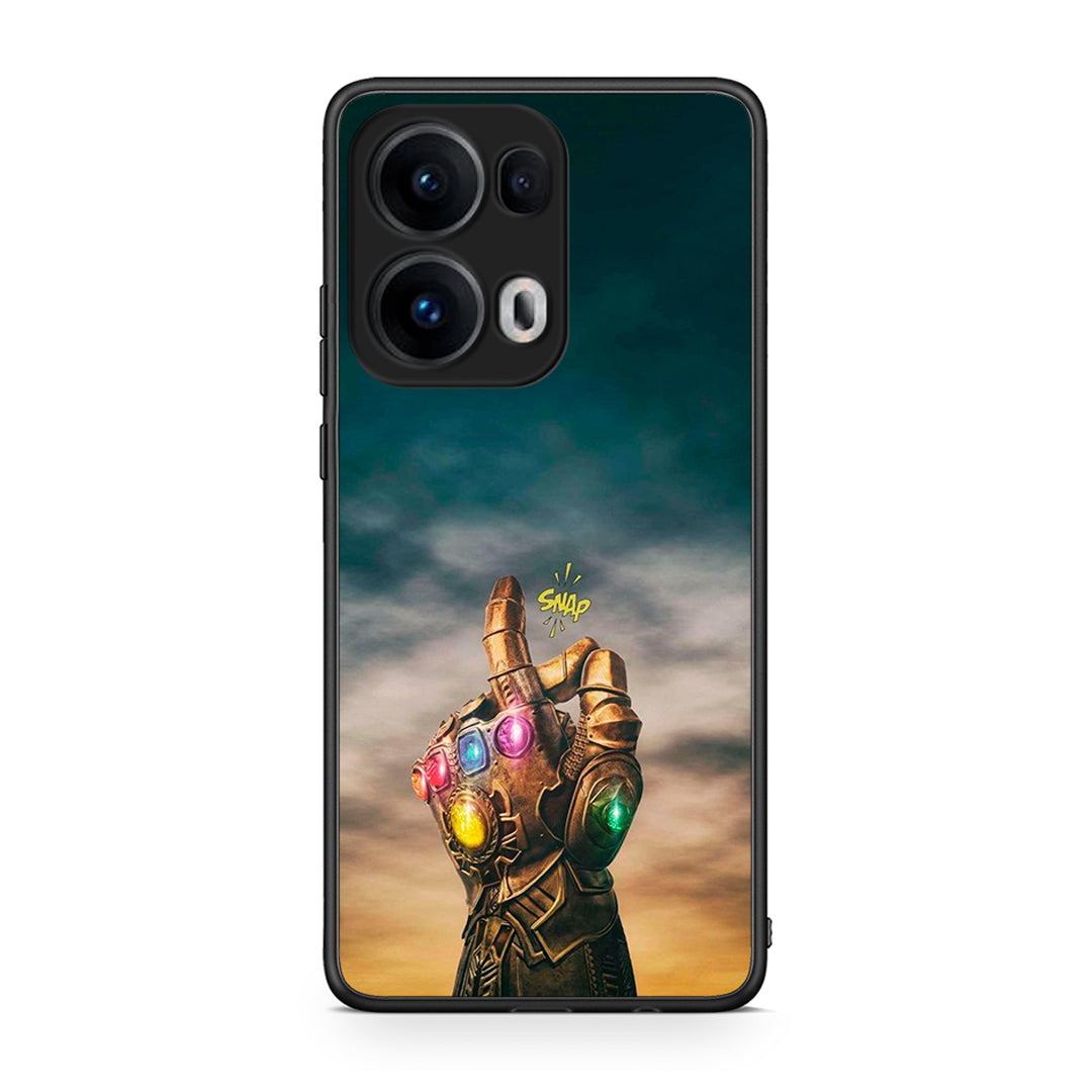 Oppo Reno13 Pro Infinity Snap θήκη από τη Smartfits με σχέδιο στο πίσω μέρος και μαύρο περίβλημα | Smartphone case with colorful back and black bezels by Smartfits