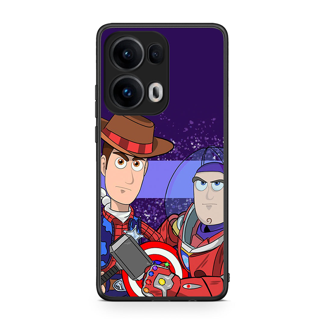 Oppo Reno13 Pro Infinity Story θήκη από τη Smartfits με σχέδιο στο πίσω μέρος και μαύρο περίβλημα | Smartphone case with colorful back and black bezels by Smartfits