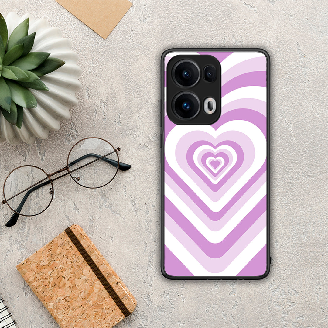 Lilac Hearts - Oppo Reno13 Pro θήκη
