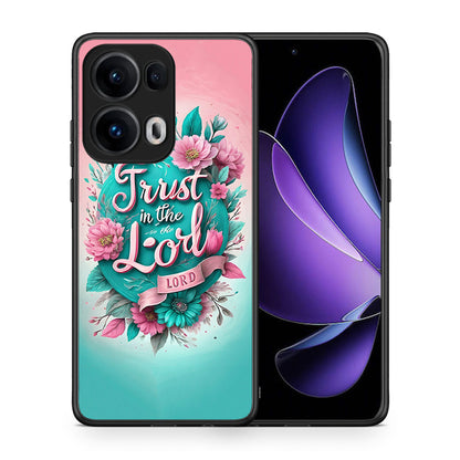 Θήκη Oppo Reno13 Pro Lord Trust από τη Smartfits με σχέδιο στο πίσω μέρος και μαύρο περίβλημα | Oppo Reno13 Pro Lord Trust case with colorful back and black bezels