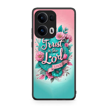 Oppo Reno13 Pro Lord Trust θήκη από τη Smartfits με σχέδιο στο πίσω μέρος και μαύρο περίβλημα | Smartphone case with colorful back and black bezels by Smartfits