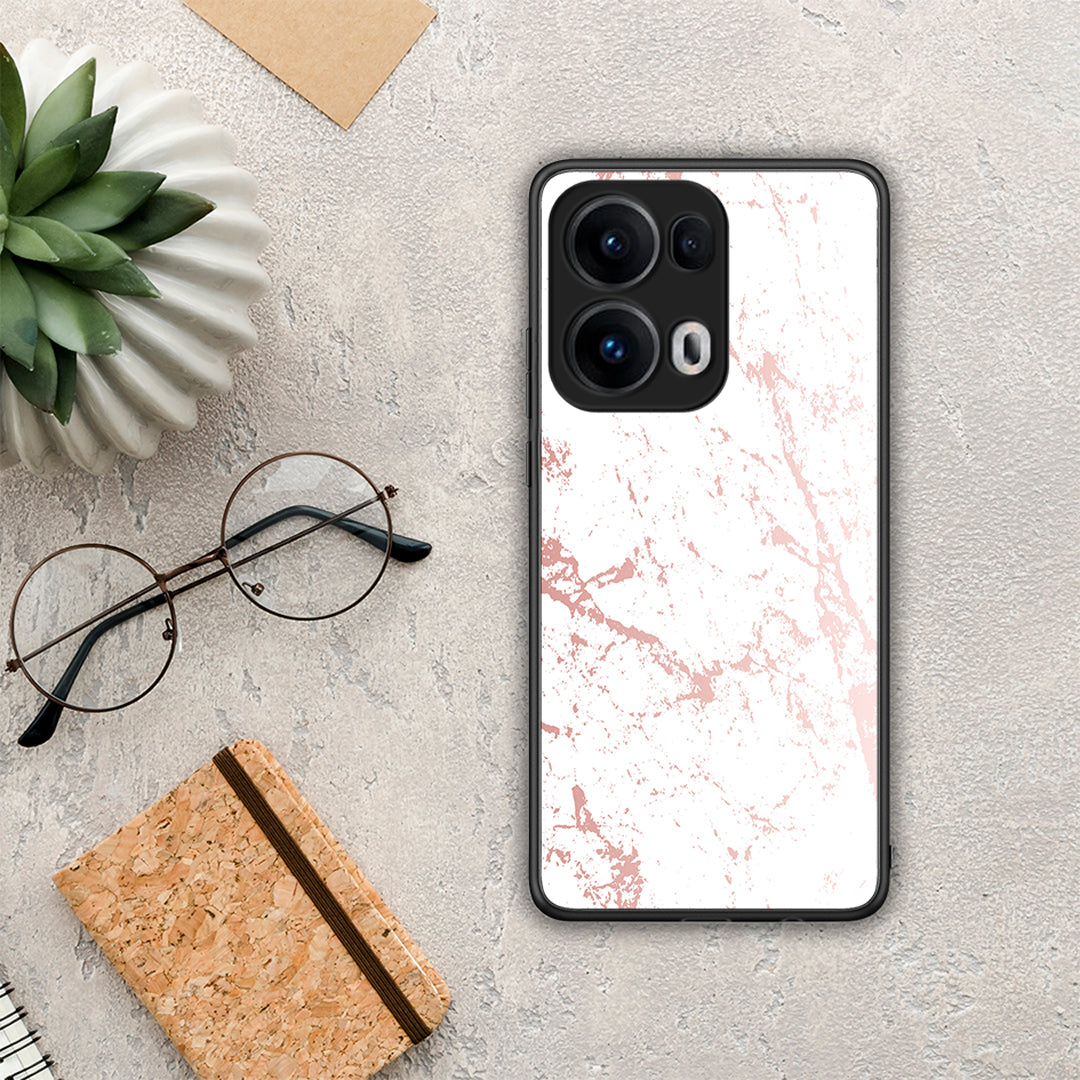 Marble Pink Splash - Oppo Reno13 Pro θήκη